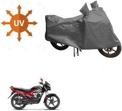 RPSENTTERPR Waterproof Two Wheeler Cover for Honda(Dream Yuga, Grey)