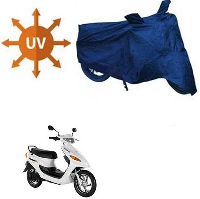 RPSENTTERPR Waterproof Two Wheeler Cover for Indus(Yo Electron, Blue)
