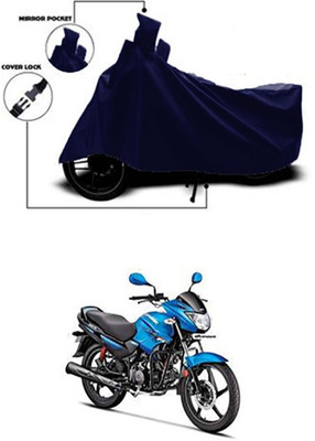 Wadhwa Creations Two Wheeler Cover for Hero(Blue)