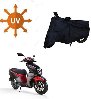 RPSENTTERPR Waterproof Two Wheeler Cover for Honda(Passion Pro TR, Black)