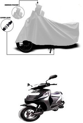 Gromaa Two Wheeler Cover for Avon(Silver)