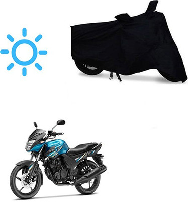 Mdstar Waterproof Two Wheeler Cover for Yamaha(SZ-RR, Black)