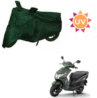 RPSENTTERPR Waterproof Two Wheeler Cover for Honda(Deo, Green)