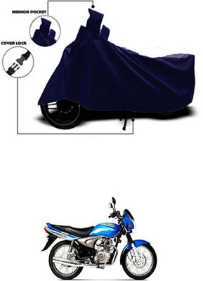 Gromaa Two Wheeler Cover for Bajaj(Blue)