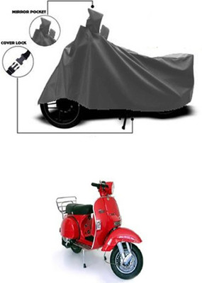 Gromaa Two Wheeler Cover for LML(Grey)