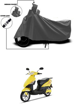 Gromaa Two Wheeler Cover for Lohia(Grey)