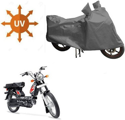 RPSENTTERPR Waterproof Two Wheeler Cover for TVS(Heavy Duty Super XL, Grey)