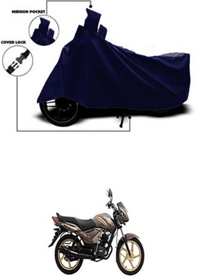 Gromaa Two Wheeler Cover for TVS(Blue)