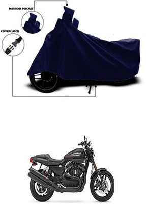 Mdstar Waterproof Two Wheeler Cover for Harley Davidson(Blue)