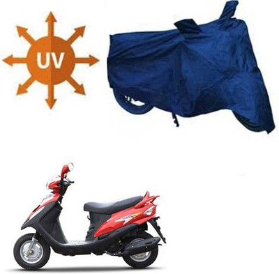 RPSENTTERPR Waterproof Two Wheeler Cover for Mahindra(Flyte, Blue)