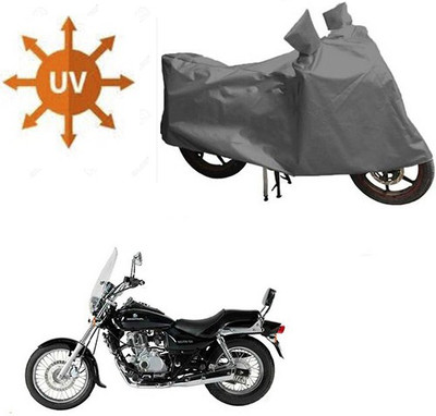 RPSENTTERPR Waterproof Two Wheeler Cover for Bajaj(Avenger 220 DTS-i, Grey)