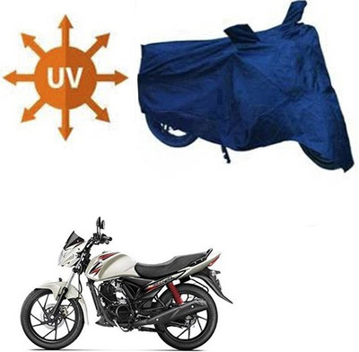 RPSENTTERPR Waterproof Two Wheeler Cover for Suzuki(Sling Shot, Blue)
