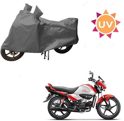 RPSENTTERPR Waterproof Two Wheeler Cover for Hero(Splendor I Smart, Grey)