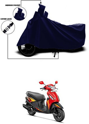 Wadhwa Creations Two Wheeler Cover for Hero(Blue)