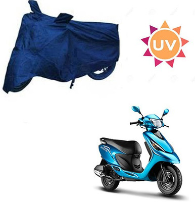 RPSENTTERPR Waterproof Two Wheeler Cover for TVS(Zest, Blue)