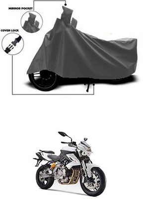 Wadhwa Creations Two Wheeler Cover for DSK Benelli(Grey)