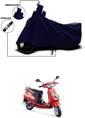 Wadhwa Creations Two Wheeler Cover for Mahindra(Blue)