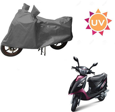 RPSENTTERPR Waterproof Two Wheeler Cover for TVS(Scooty Streak, Grey)