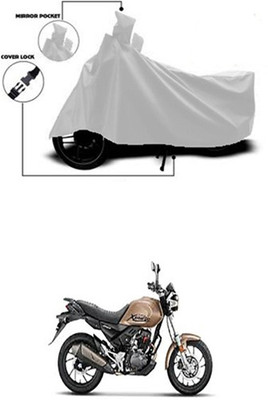 Wadhwa Creations Two Wheeler Cover for Hero(Silver)
