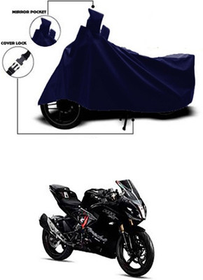 Gromaa Two Wheeler Cover for TVS(Blue)