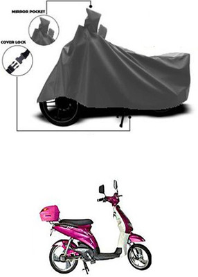 Gromaa Two Wheeler Cover for Avon(E Lite, Grey)
