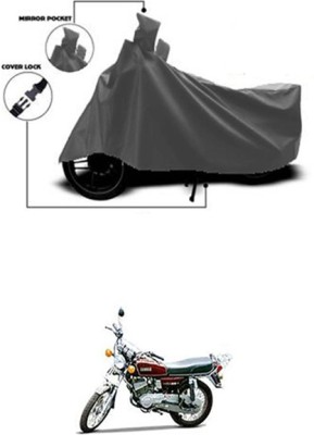 Gromaa Two Wheeler Cover for Yamaha(RX 100, Grey)