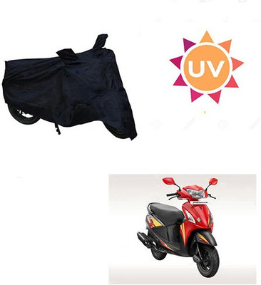MMSSTAR Waterproof Two Wheeler Cover for Hero(Pleasure, Black)