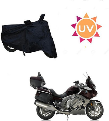 SRENTERPRISES Two Wheeler Cover for BMW(K 1600, Black)
