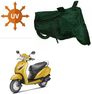 RPSENTTERPR Waterproof Two Wheeler Cover for Honda(Activa 5G, Green)