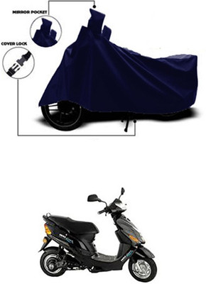 Wadhwa Creations Two Wheeler Cover for Hero(Electric Zippy, Blue)
