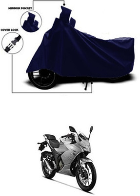 Gromaa Two Wheeler Cover for Suzuki(Blue)