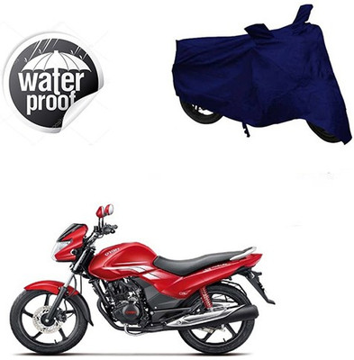 Motoren Waterproof Two Wheeler Cover for Hero(Achiever, Blue)