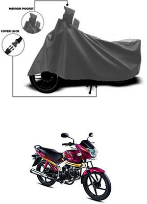 Gromaa Two Wheeler Cover for Mahindra(Grey)
