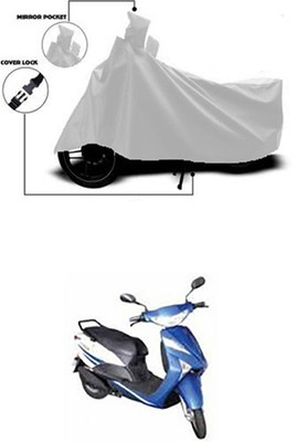 Gromaa Two Wheeler Cover for Indus(Yo Xplor, Silver)
