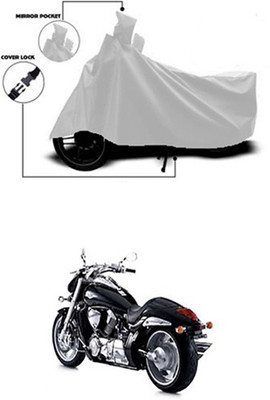 Gromaa Two Wheeler Cover for Suzuki(Silver)