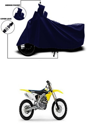 Gromaa Two Wheeler Cover for Suzuki(Blue)