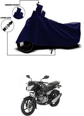 Wadhwa Creations Two Wheeler Cover for Bajaj(Pulsar 135 LS DTS-i, Blue)