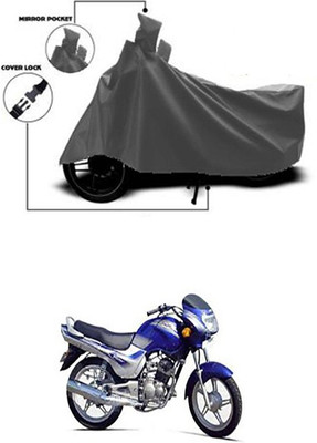 Gromaa Two Wheeler Cover for TVS(Victor GLX, Grey)