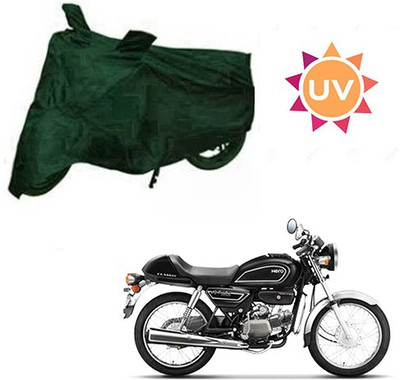 RPSENTTERPR Waterproof Two Wheeler Cover for Hero(Splendor Pro Classic, Green)
