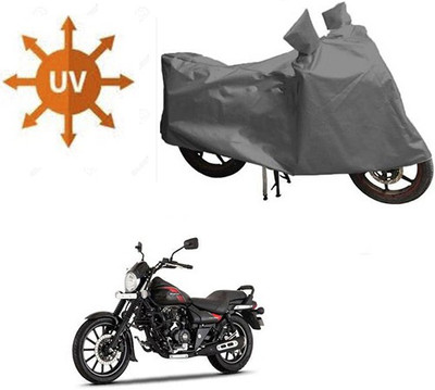 RPSENTTERPR Waterproof Two Wheeler Cover for Bajaj(Avenger 220 Street, Grey)