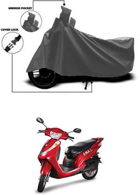 Gromaa Two Wheeler Cover for Lohia(Grey)
