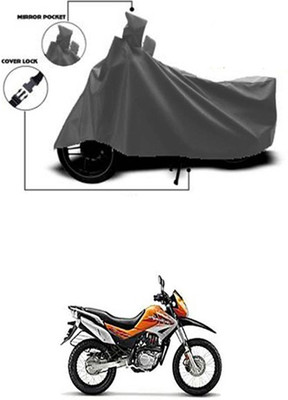 Gromaa Two Wheeler Cover for Hero(Impulse, Grey)