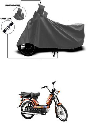 Gromaa Two Wheeler Cover for TVS(Grey)