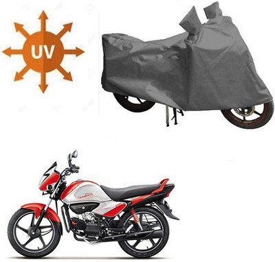 RPSENTTERPR Waterproof Two Wheeler Cover for Hero(Splendor I Smart, Grey)