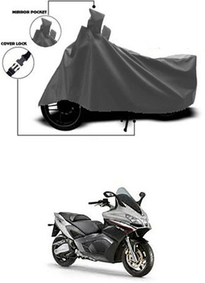 Gromaa Two Wheeler Cover for Aprilia(Grey)