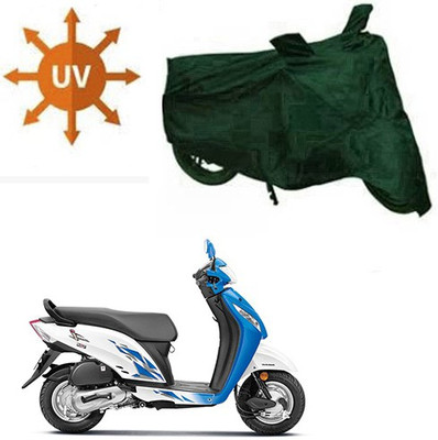 RPSENTTERPR Waterproof Two Wheeler Cover for Honda(Activa i, Green)
