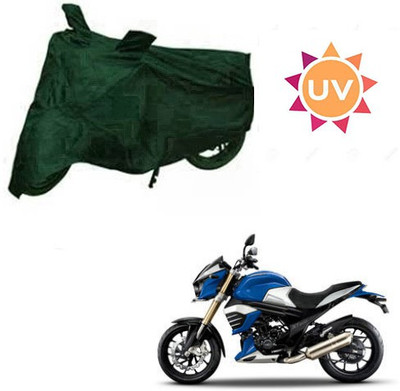 RPSENTTERPR Waterproof Two Wheeler Cover for Mahindra(MOJO XT 300, Green)