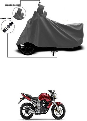 Gromaa Two Wheeler Cover for Yamaha(FZ16, Grey)