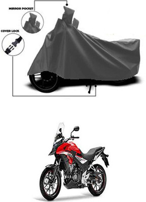 Gromaa Two Wheeler Cover for Honda(Grey)