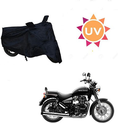 RPSENTTERPR Waterproof Two Wheeler Cover for Royal Enfield(Thunderbird 500, Black)